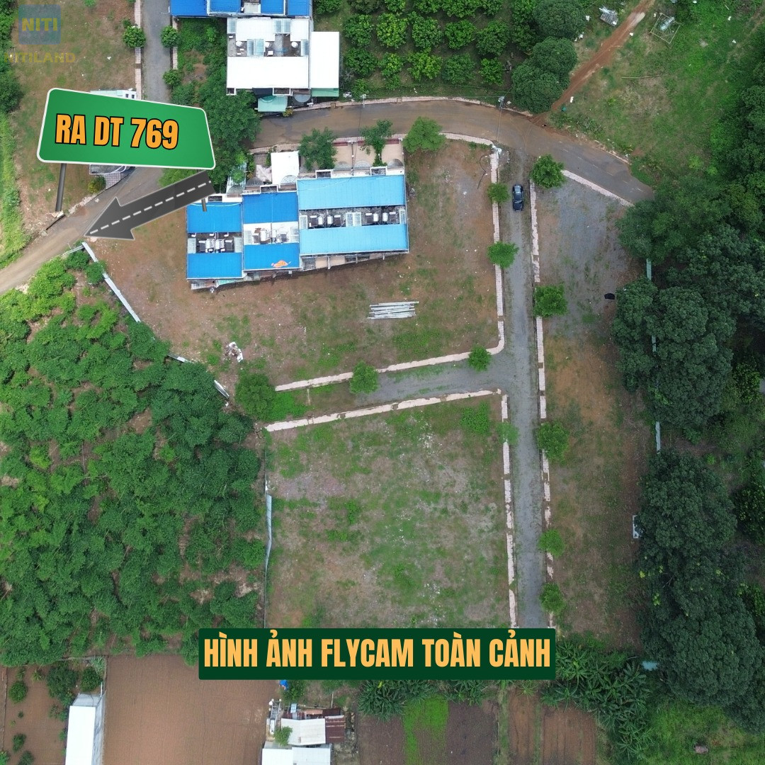 Hình ảnh flycam toàn cảnh khu đất liền kề đường DT769 và khu dân cư An Phú