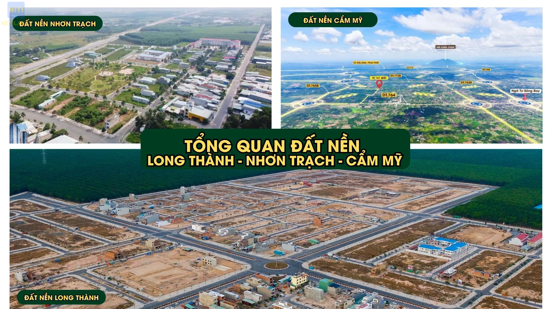 đất nền Long Thành Nhơn Trạch Cẩm Mỹ 2026 tổng quan thị trường