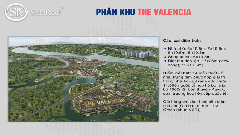 phan khu the valencia tai aqua city