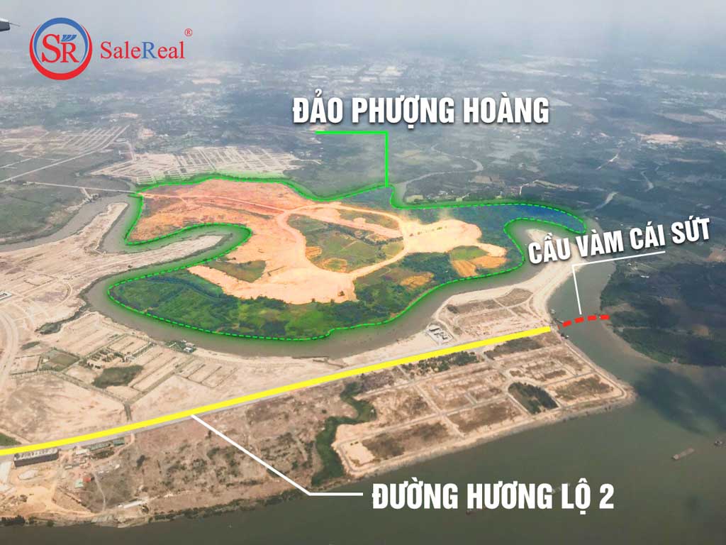 tien do duong huong lo 2 nga dao phuong hoang aqua city