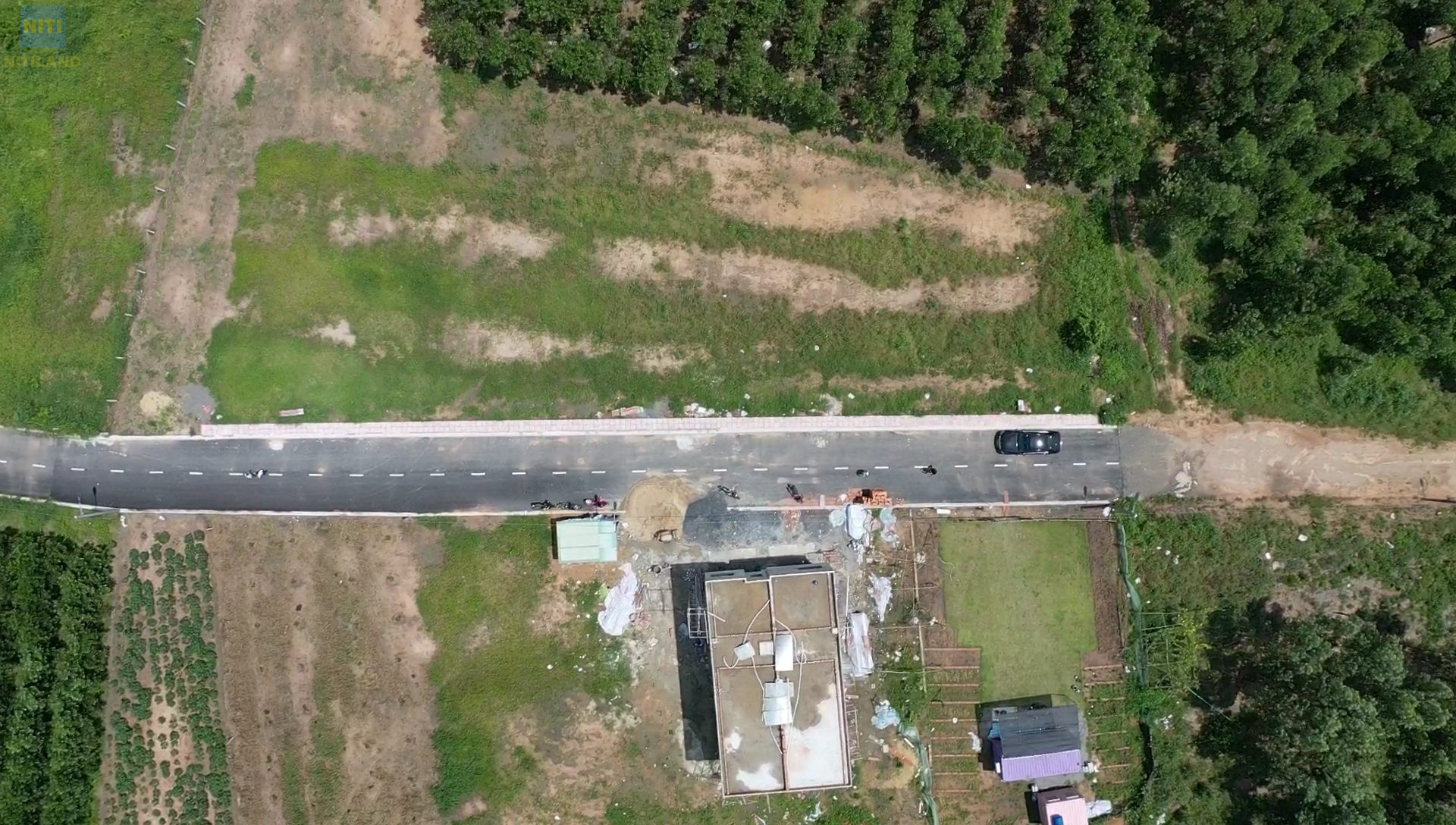 Gốc nhìn Flycam thực tế về khu đất tại An Phát 11 đất nền An Viễn.