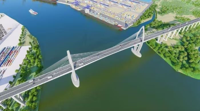 Phối cảnh Cầu Phước An khẩu độ lớn nhất châu Á