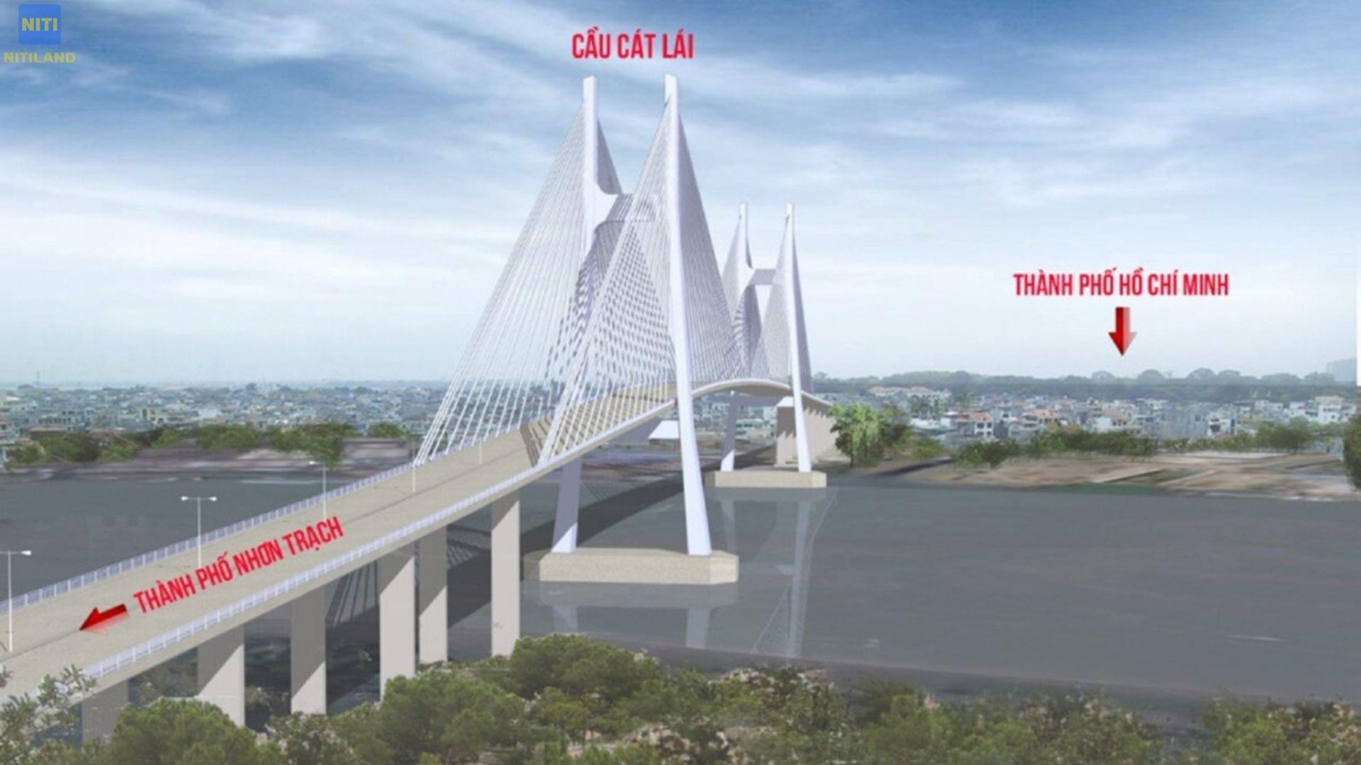 Phối cảnh thiết kế Cầu Cát Lái