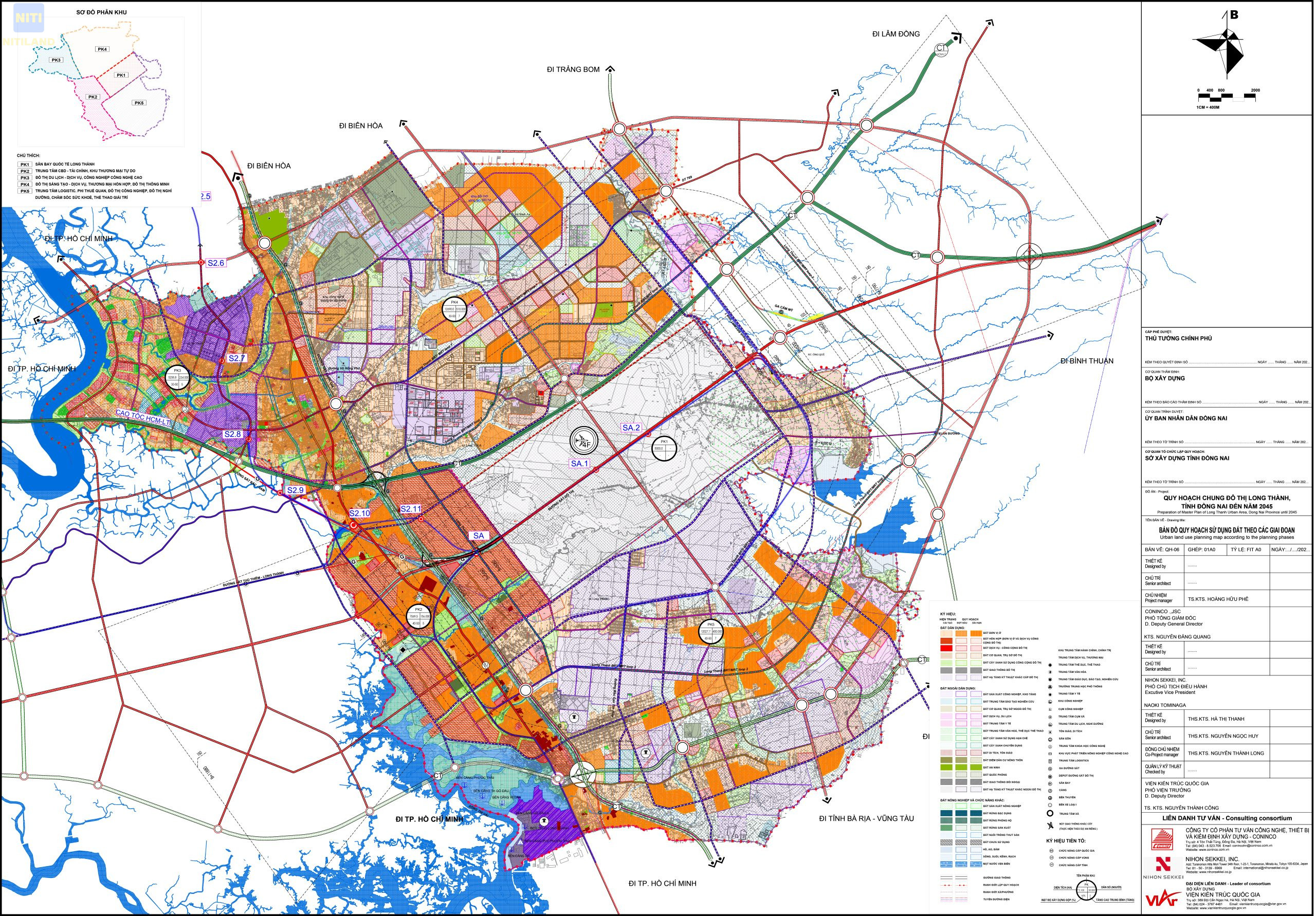 Quy hoạch đô thị Long Thành 2045