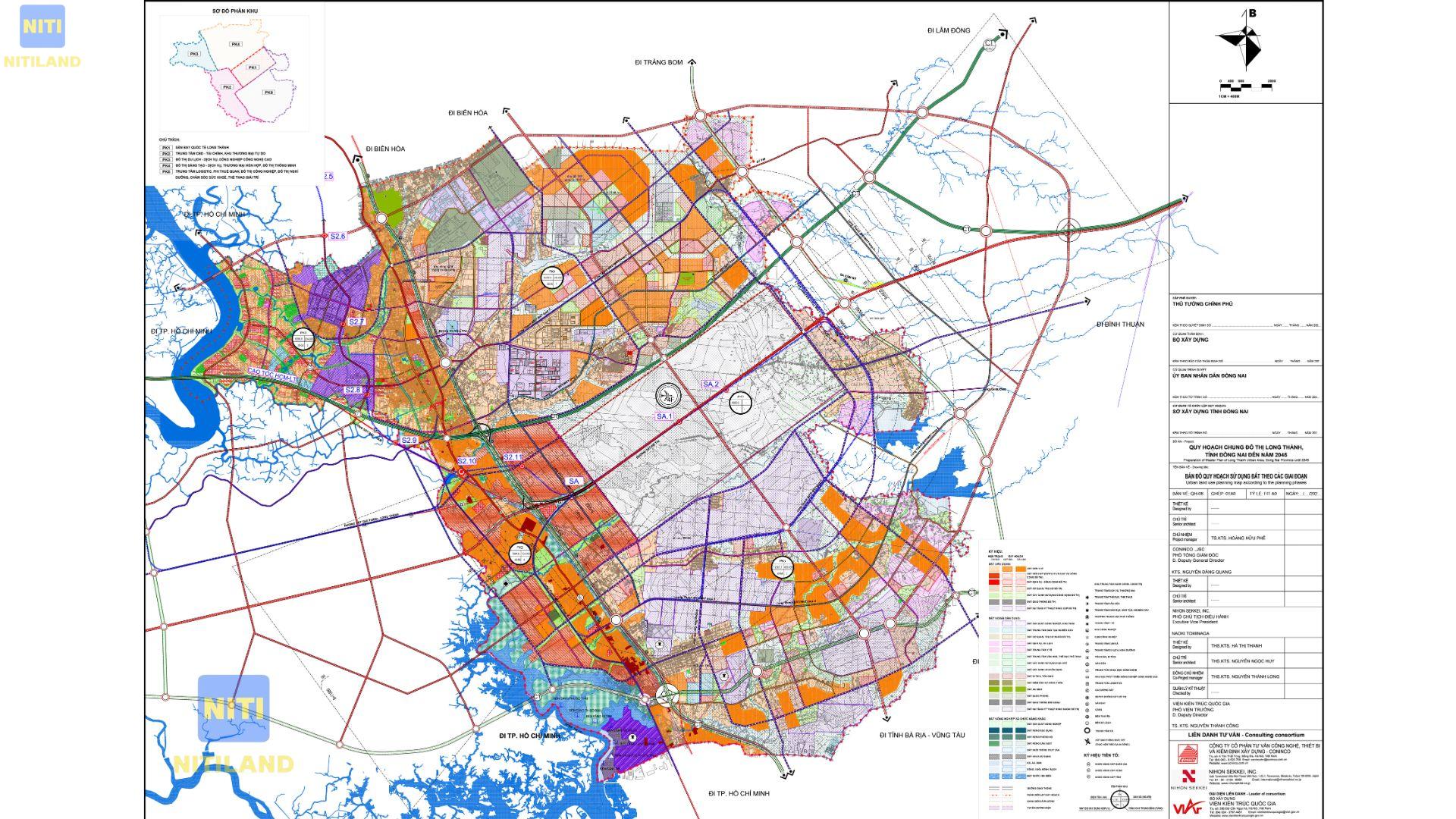 Vị trí An Phước Long Thành vùng đệm sân bay