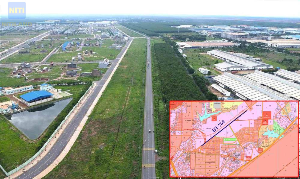 Đất nền đường DT769 Đồng Nai tổng quan khu vực