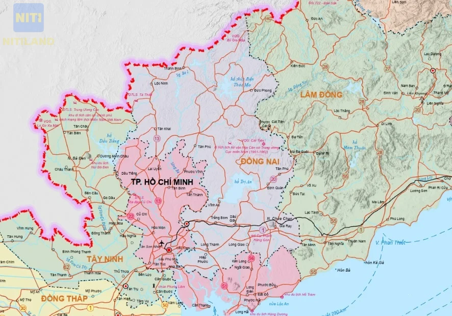 Đồng Nai trực thuộc trung ương vị trí địa lý 