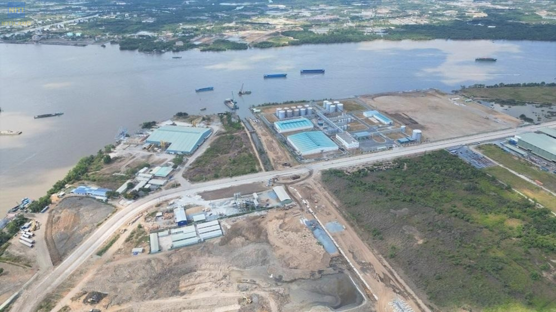 quy mô đường liên cảng Nhơn Trạch Đồng Nai 8 làn xe 5 cầu giai đoạn 1