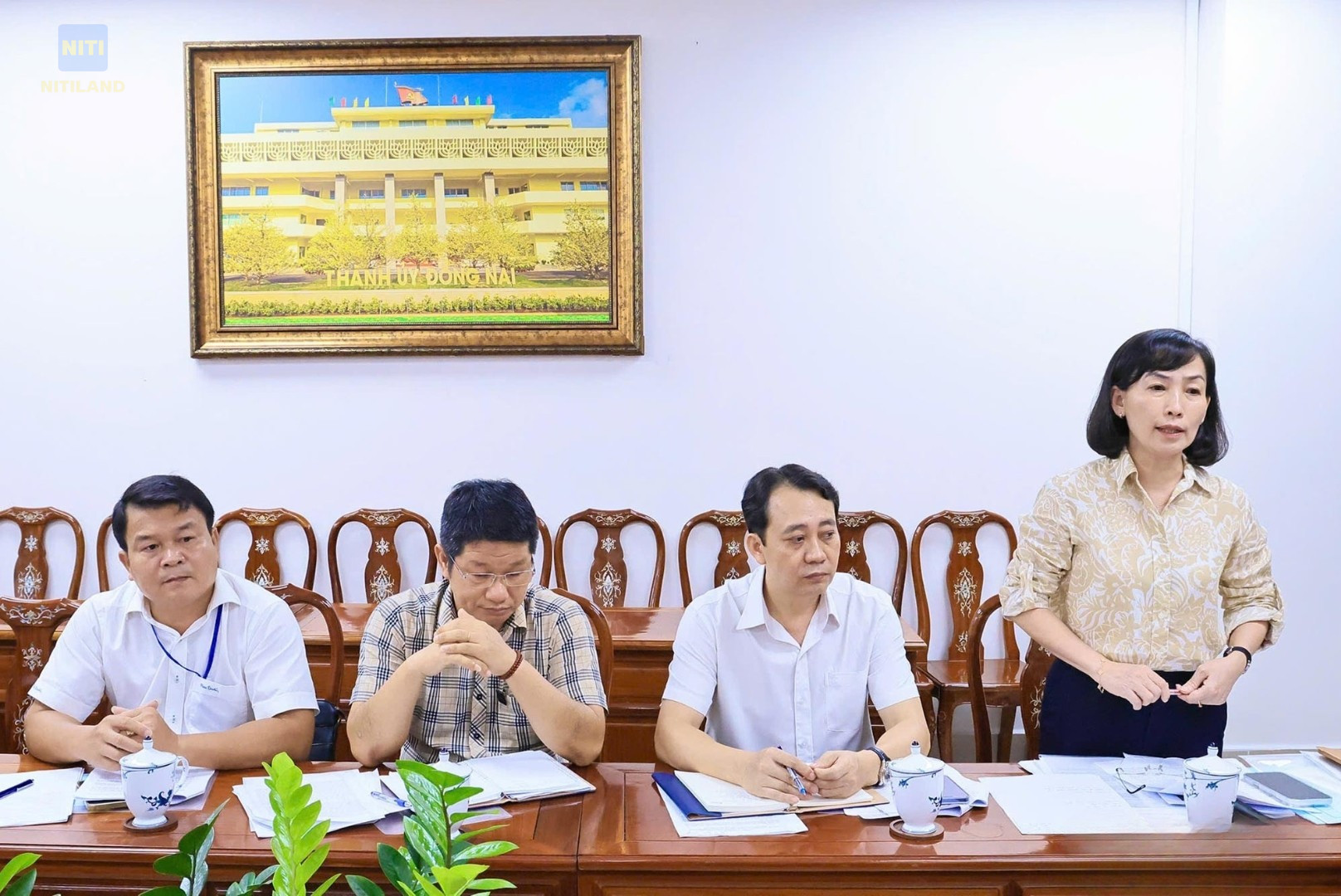 Giám đốc Sở Giáo dục Đồng Nai báo cáo