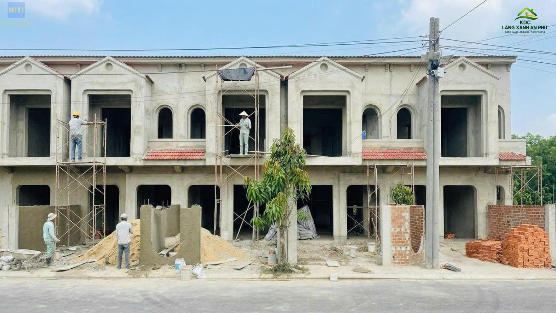 Phối cảnh dự án KDC Làng Xanh An Phú Đồng Nai không gian sống