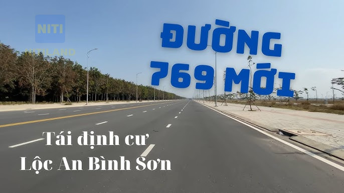 Đường ĐT769 qua xã Lộc An