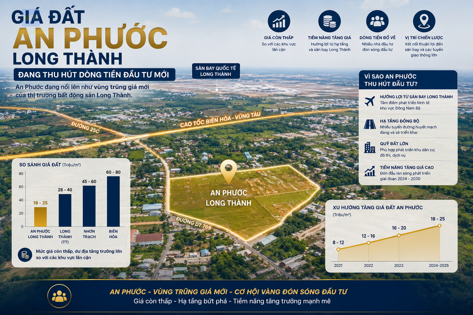 Giá đất An Phước - Long Thành