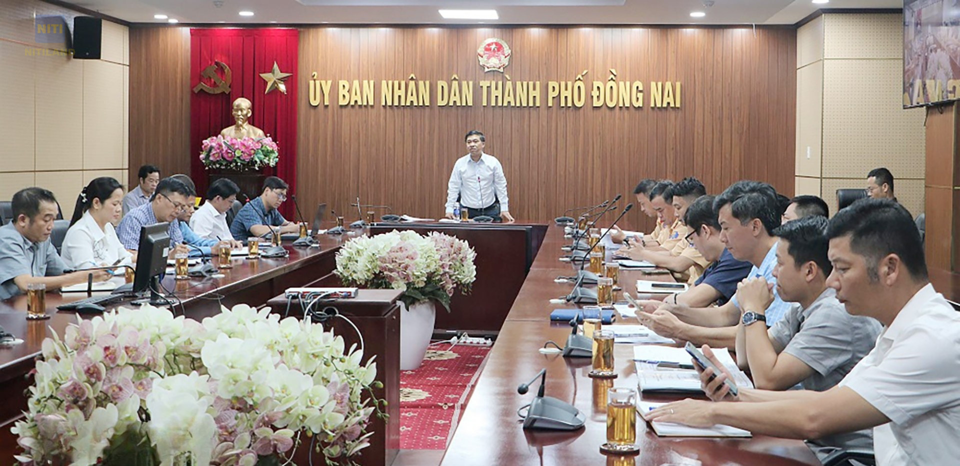 Khai thác nút giao Long Thành Phó Chủ tịch UBND thành phố Hồ Văn Hà phát biểu