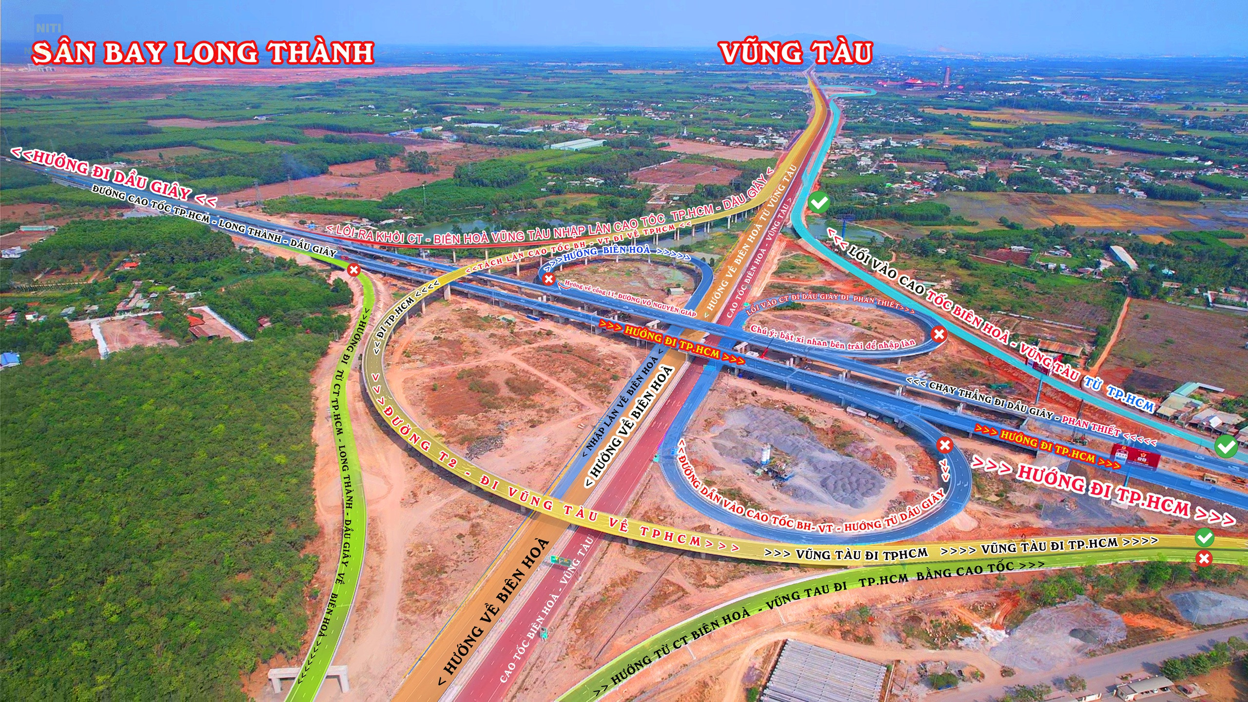 đất gần cao tốc Biên Hòa - Vũng Tàu nút giao Long Thành 