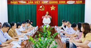 Chủ tịch Nguyễn Văn Út làm việc với ngành giáo dục Đồng Nai
