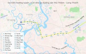Bố trí các tuyến đường sắt trong sân bay Long Thành metro sân bay Long Thành