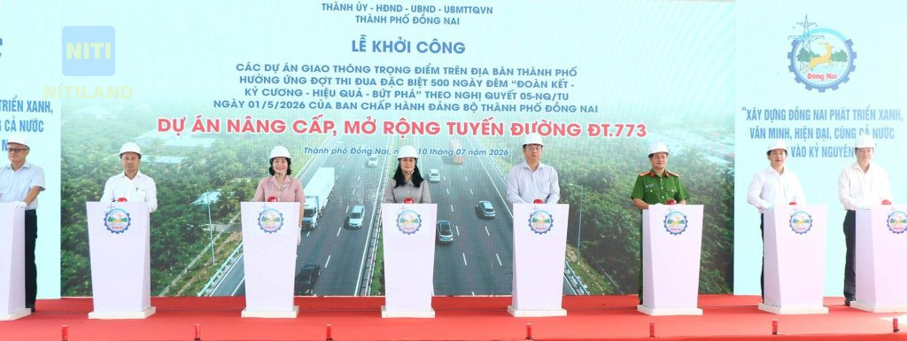 Đồng Nai khởi công dự án nâng cấp mở rộng đường ĐT773